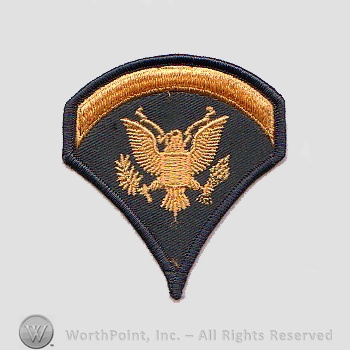 Vietnam Era Enlisted Patch : Specialist 2nd Class.