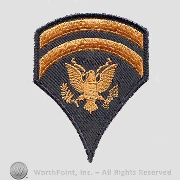 Vietnam Era Enlisted Patch : Specialist 1st Class.