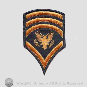 Vietnam Era Enlisted Patch : Specialist 8 E-8.
