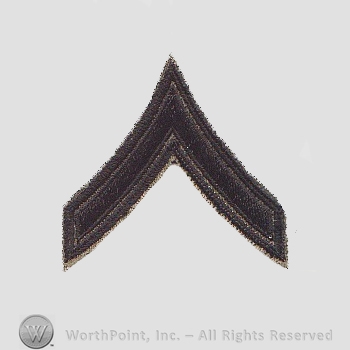 Vietnam Era Subdued Enlisted Ranks Patch : Private E-2.