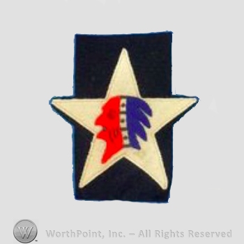 WWI Army Patch : 2nd Division 15th Field Artillery Rgt. Headquarters.
