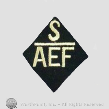 WWI Army Patch : Siberian Expeditionary Force .