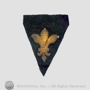 WWI Army Patch : District of Paris Bullion Patch.
