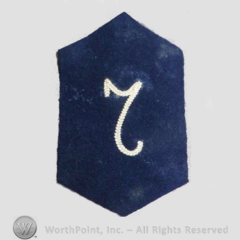 WWI Army Patch : 7th Corps Patch.