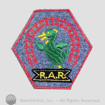 WWI Army Patch : Railway Artillery Reserve Patch.