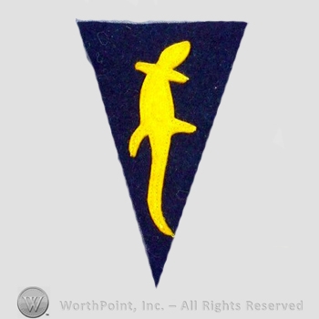 WWI Army Patch : Army Camouflage Corps Patch.
