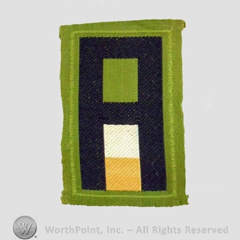 WWI Army Patch : First Army Engineers Liberty Loan .