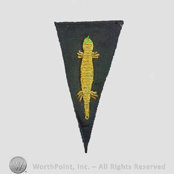 WWI Army Patch : Bullion Army Camouflage Corps .