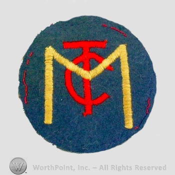 WWI Army Patch : Motor Transport Corps Patch.