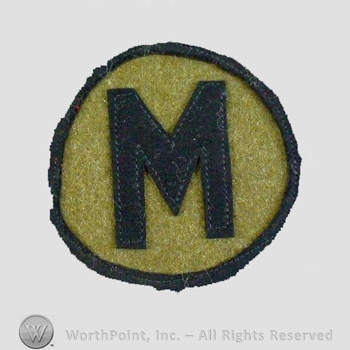 WWI Army Patch : 89th Division Variation Patch.