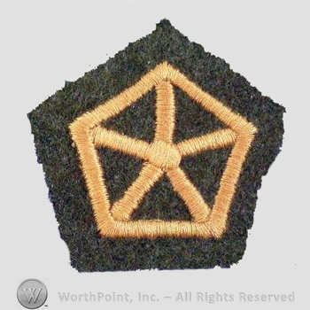 WWI Army Patch : Corps Quartermaster Corps Patch.