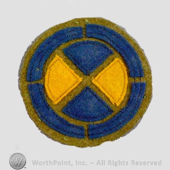 WWI Army Patch : Unknown Unit 35th Division Patch.