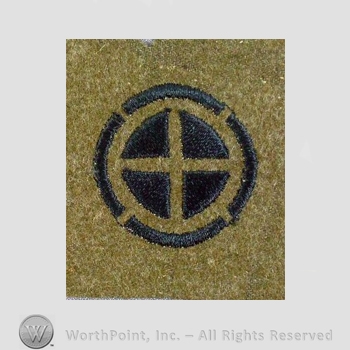 WWI Army Patch : 70th Infantry Brigade 35th Division .