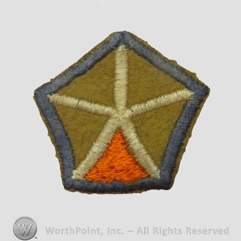 WWI Army Patch : 5th Corps Signal Corps Patch.