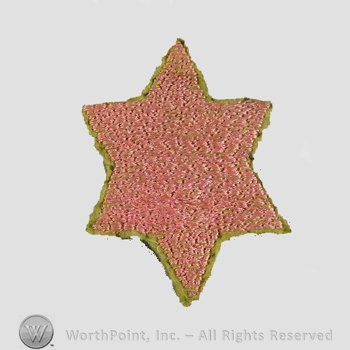 WWI Army Patch : 6th Division Patch.