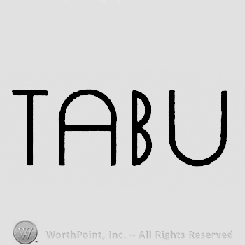 Tabu written