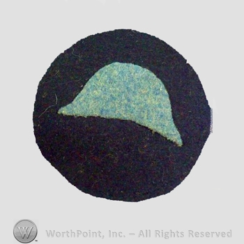 WWI Army Patch : 93rd Division Patch.