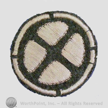 WWI Army Patch : 110th Engineer Regiment 35th Division.
