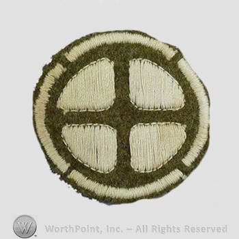 WWI Army Patch : 110th Engineer Regiment 35th Division Patch.