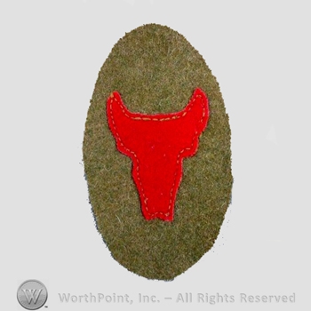 WWI Army Patch : 34th Division Patch.
