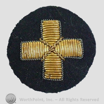 WWI Army Patch : 33rd Division Bullion Patch.