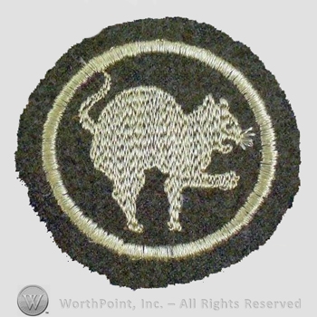 WWI Army Patch : 81st Division Variant Patch.