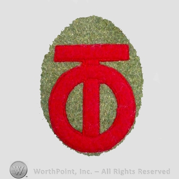 WWI Army Patch : 90th Division Patch.