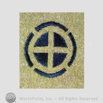 WWI Army Patch : 70th Infantry Brigade 35th Division Patch.