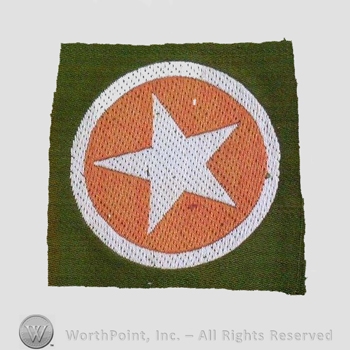WWI Army Patch : 79th Division Variation Liberty Loan Patch .