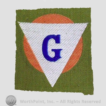 WWI Army Patch : 19th Division Liberty Loan Patch.