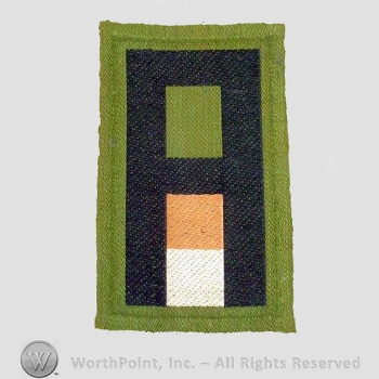 WWI Army Patch : First Army Artillery Unit Liberty Loan .