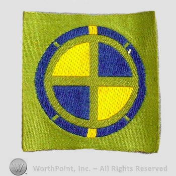 WWI Army Patch : 35th Division Liberty Loan Patch.