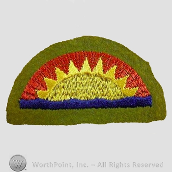 WWI Army Patch : 41st Division Patch.