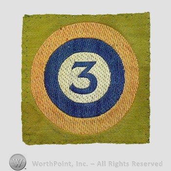 WWI Army Patch : 3rd Aero Park Liberty Loan Patch.