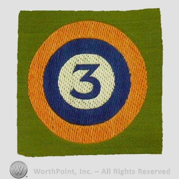 WWI Army Patch : 3rd Aero Park Liberty Loan Patch.