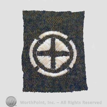 WWI Army Patch : 110th Engineer Regiment 35th Division Patch.