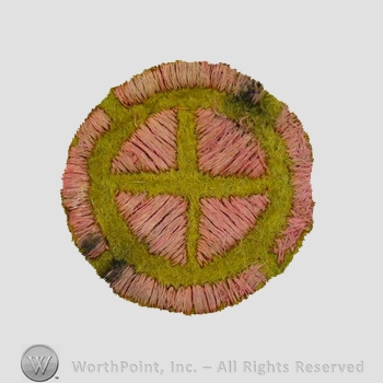 WWI Army Patch : 60th Field Artillery Brigade 35th Division Patch.