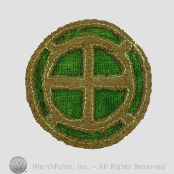 WWI Army Patch : 110th Field Signal Battalion 35th Division Patch.
