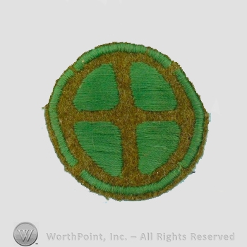 WWI Army Patch : 110th Field Signal Battalion 35th Division Patch.