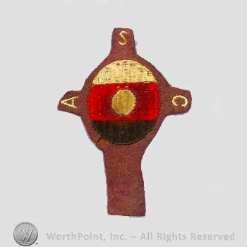 WWI Army Patch : Aerial Gunnery School Shoulder Patch.