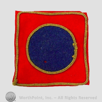WWI Army Patch : 82nd Infantry Division Patch.