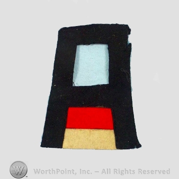 WWI Army Patch : 1st Army Artillery Shoulder Patch.