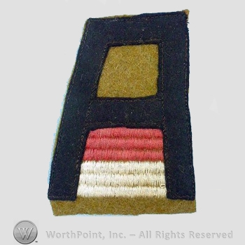 WWI Army Patch : 1st Army Artillery Shoulder Patch.