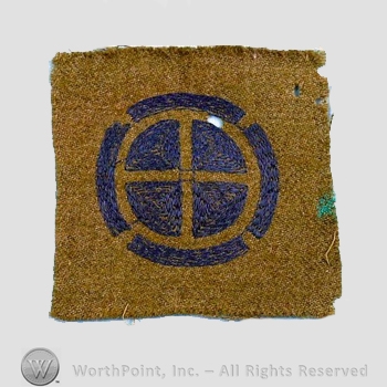 WWI Army Patch : 35th Division Patch .