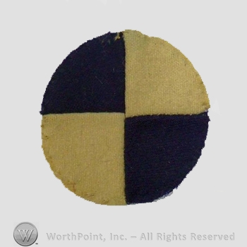 WWI Army Patch : Fourth Corps Shoulder Patch.