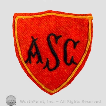 WWI Army Patch : American Service Corps Patch.