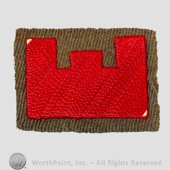 WWI Army Patch : Corps of Engineers Patch.