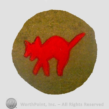 WWI Army Patch : 81st Division Artillery Patch.