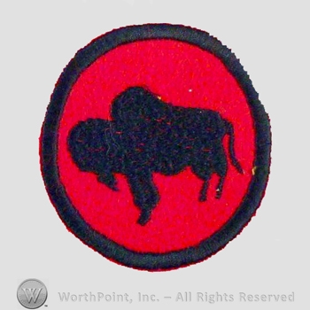 WWI Army Patch : 92nd Division Artillery Patch.