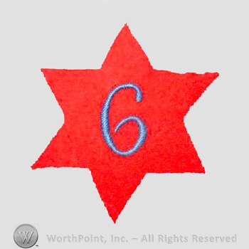 WWI Army Patch : 6th Division Patch.